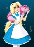 Alice et le Cheshire cat