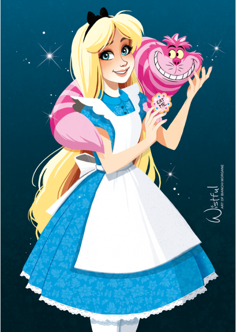 Alice et le Cheshire cat